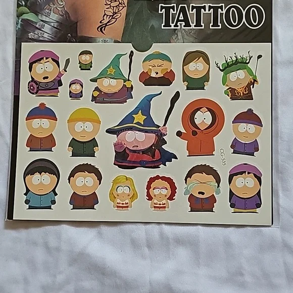 South park temporary tattoos - Picture 8 of 8